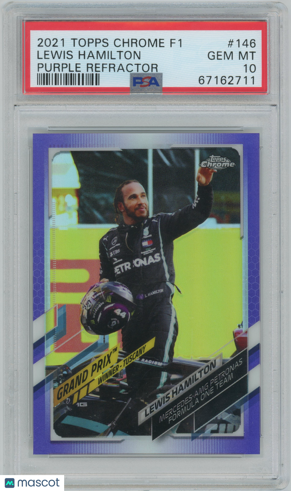 2021 Topps Chrome Formula 1 Lewis Hamilton #146 PSA 10 - /399, ## 340/399