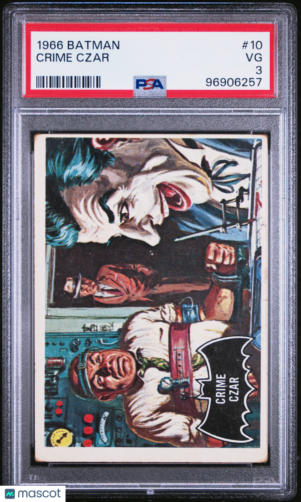 1966 Batman - BLACK BAT - #10 Crime Czar PSA 3 VG