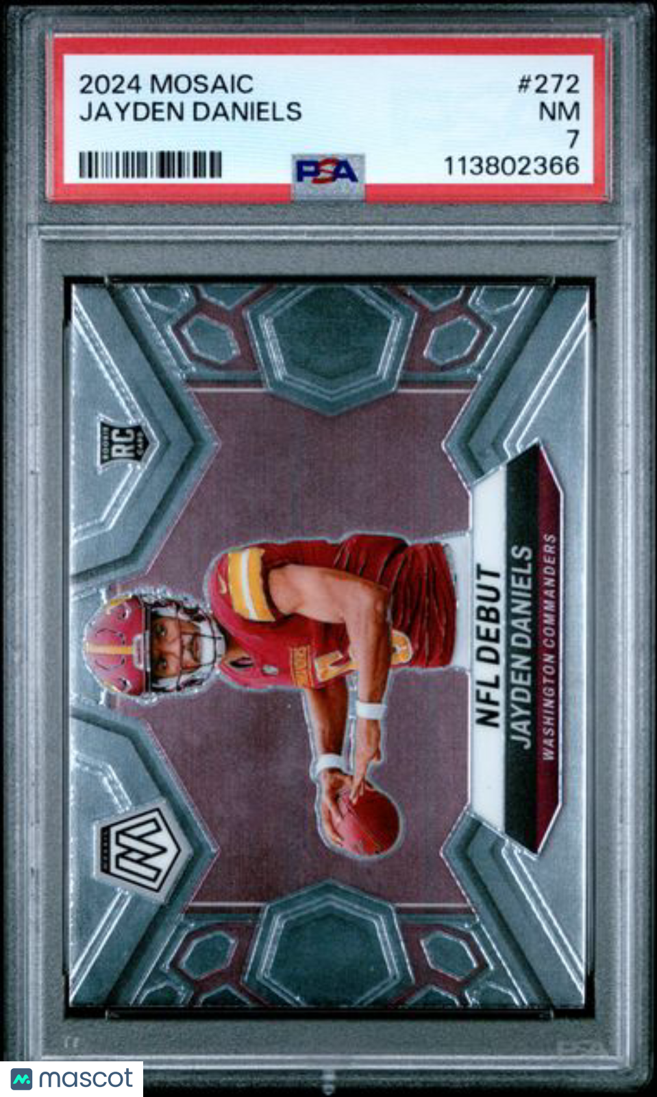 2024 Panini Mosaic - Jayden Daniels #272 - ROOKIE - PSA - ROOKIE