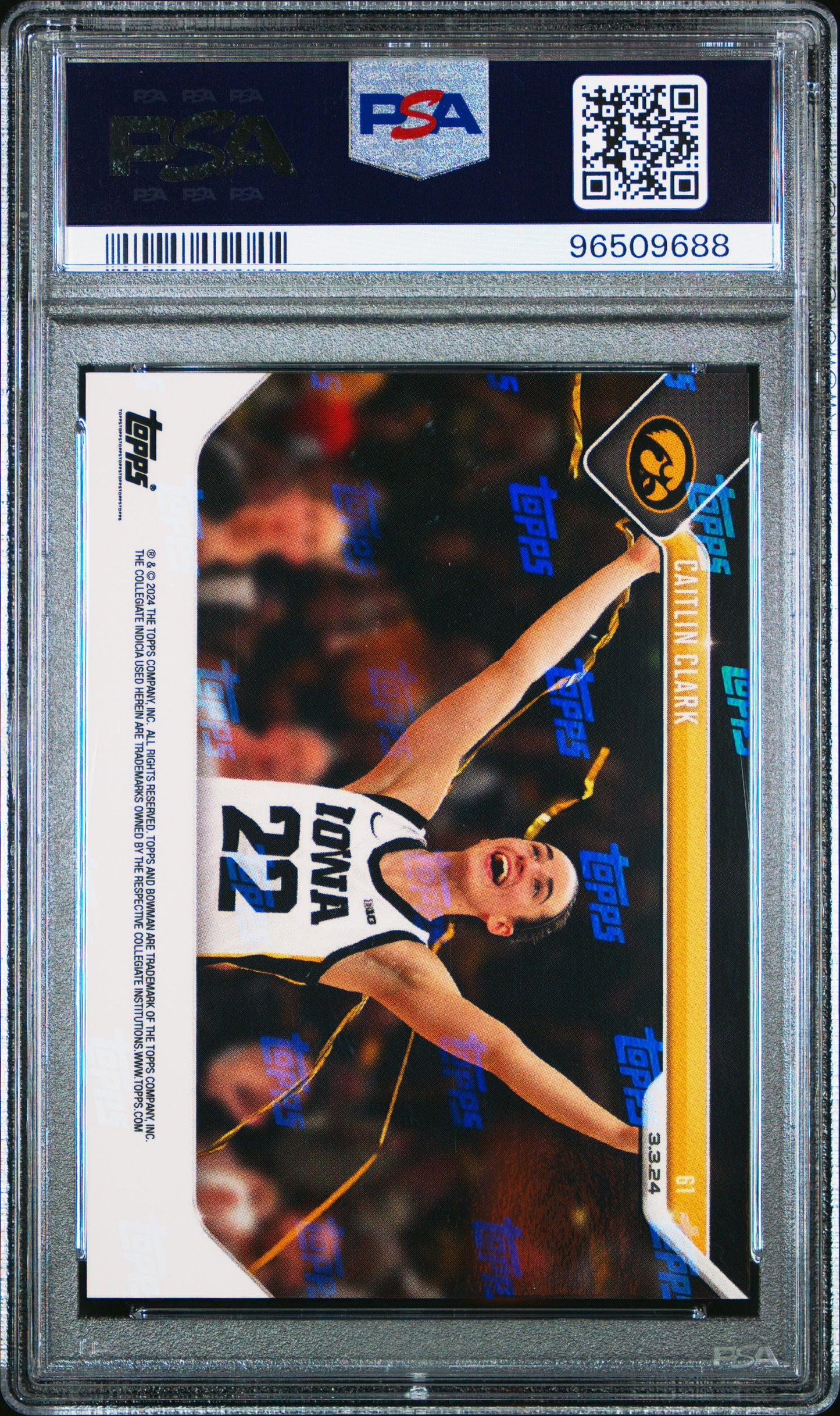 2023 Bowman U Now - Caitlin Clark #61 - PSA 10