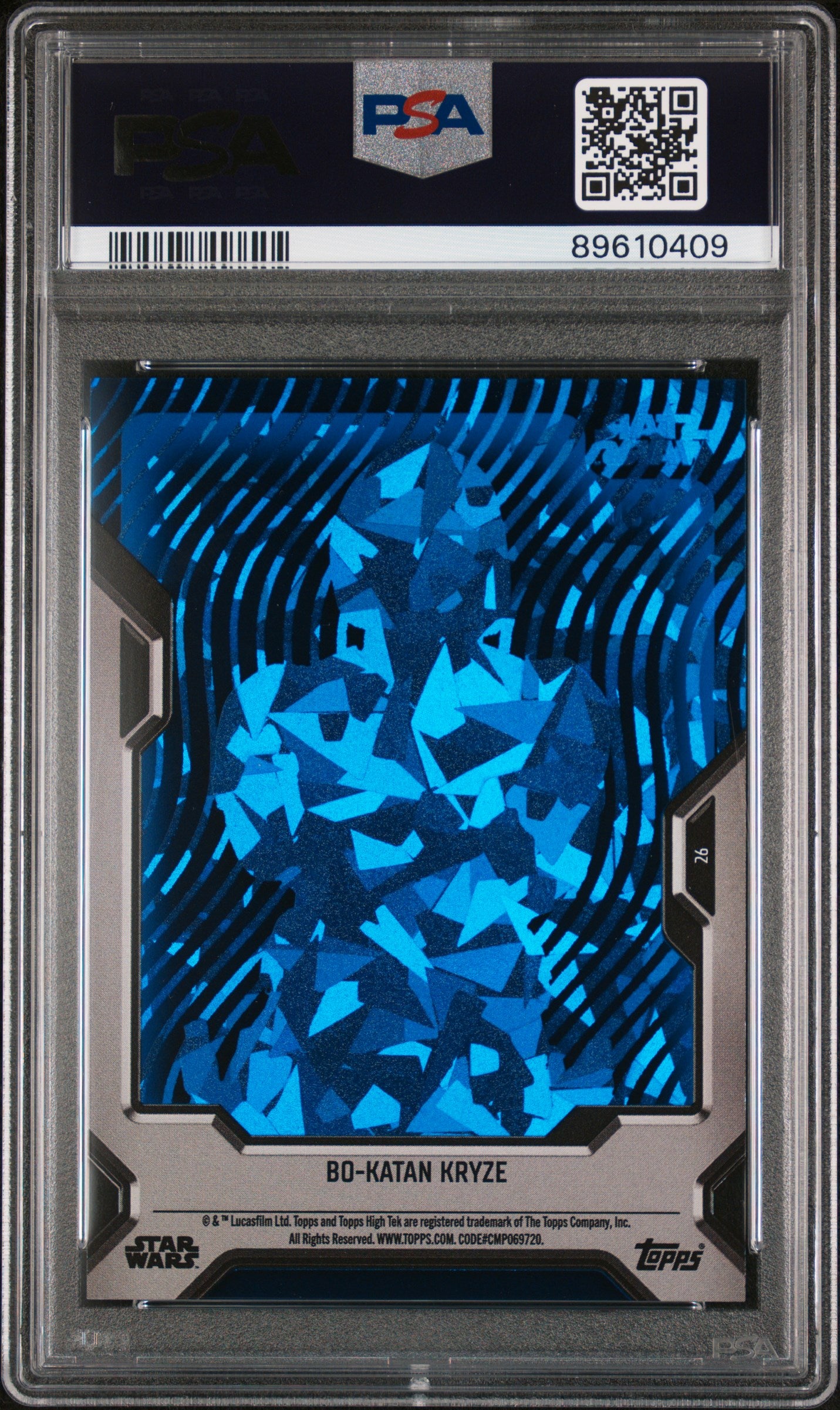 2023 Topps Star Wars High Tek Bo-Katan Kryze #26 - /50 PSA 10 - /50 PSA 10