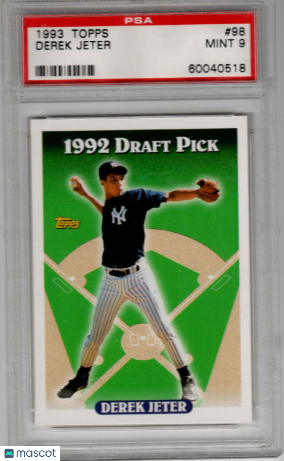 1993 Topps Derek Jeter #98 PSA 9