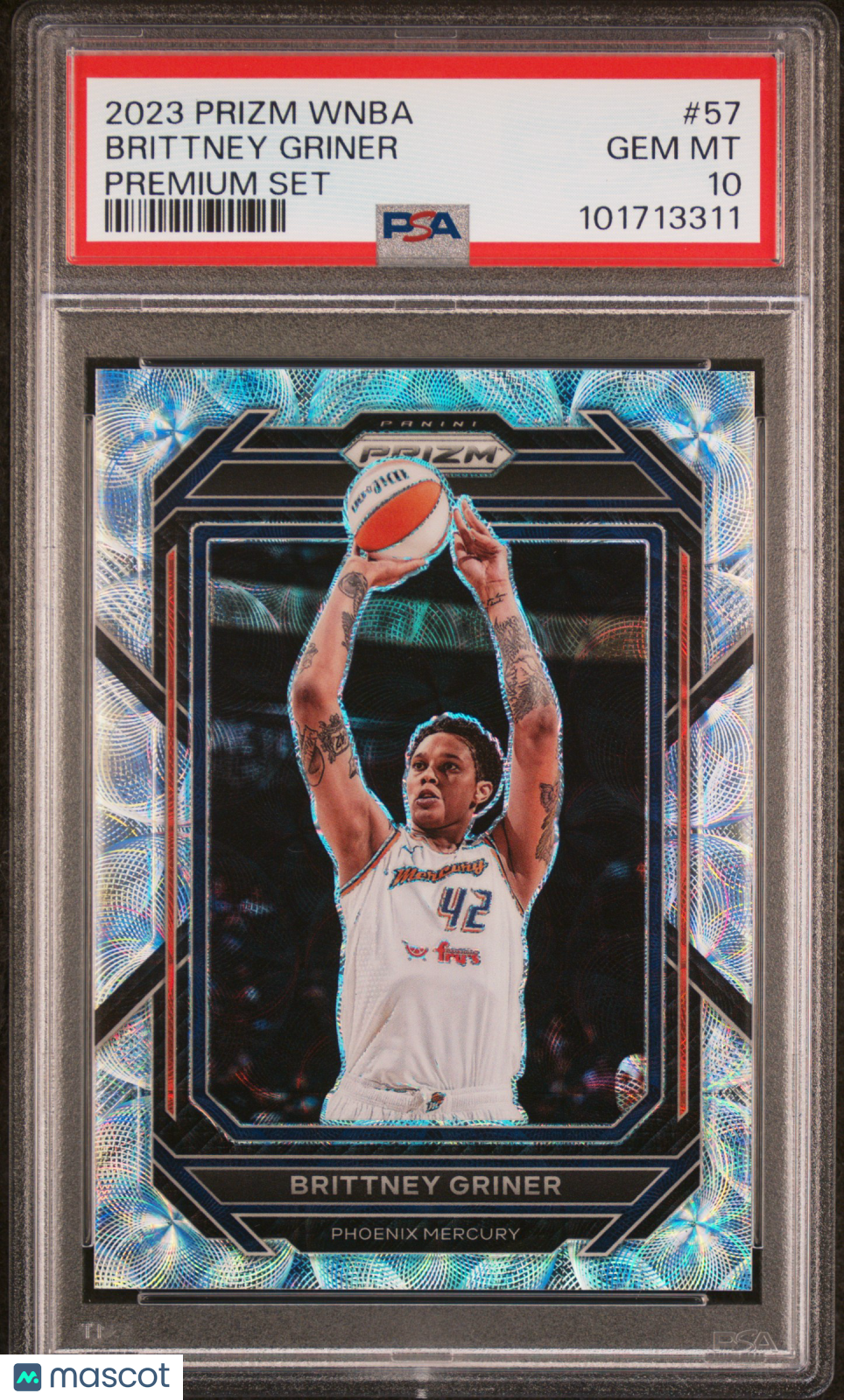 2023 Panini Prizm WNBA Premium Set #57 Brittney Griner /99 PSA 10 POP 1