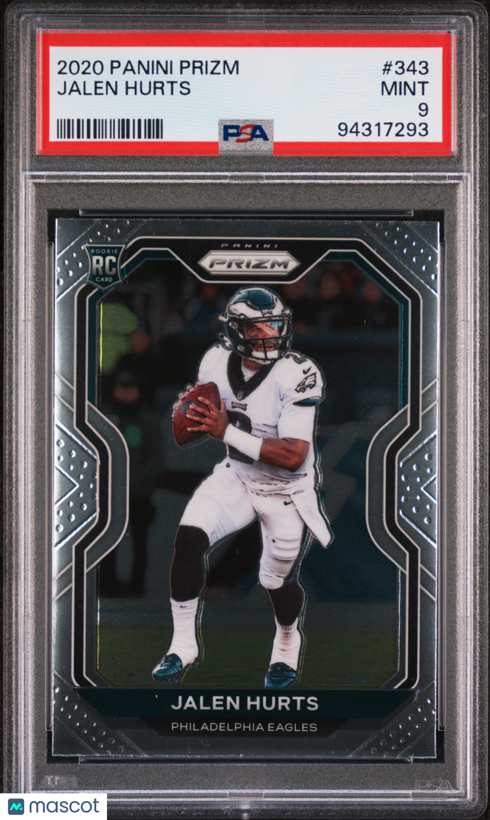 2020 Panini Prizm Jalen Hurts #343 PSA 9 - ROOKIE - PSA - ROOKIE