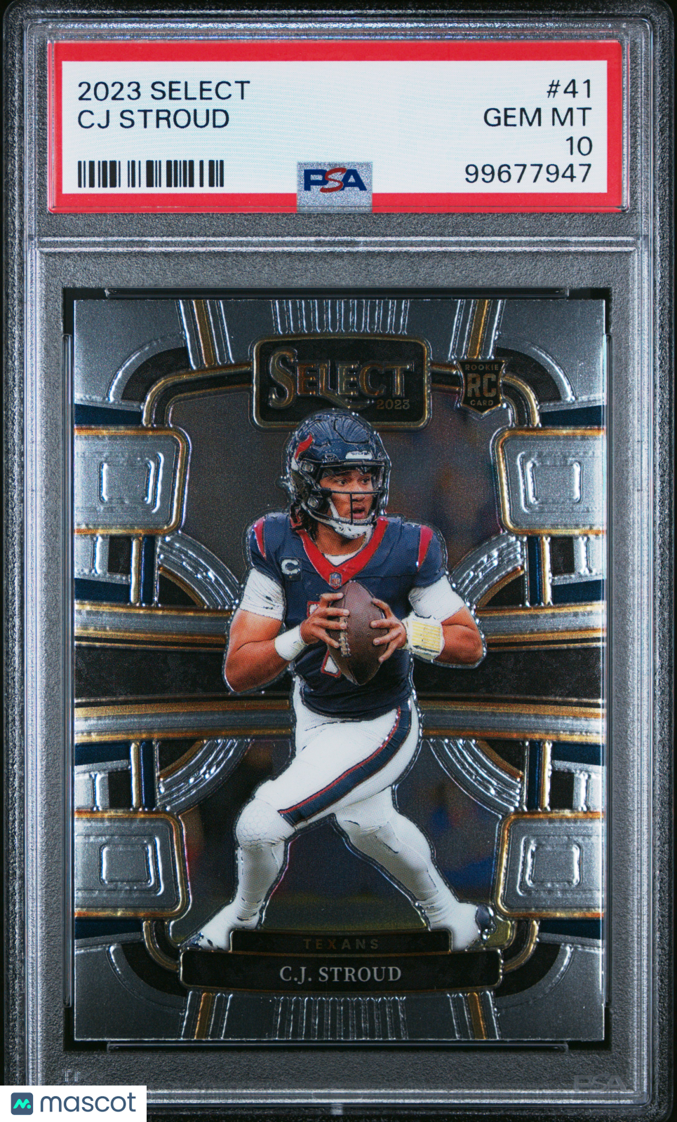 2023 Panini Select CJ Stroud ROOKIE #41 PSA 10