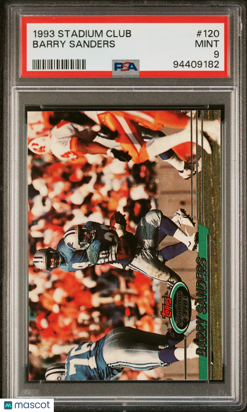 1993 Stadium Club Barry Sanders #120 PSA 9