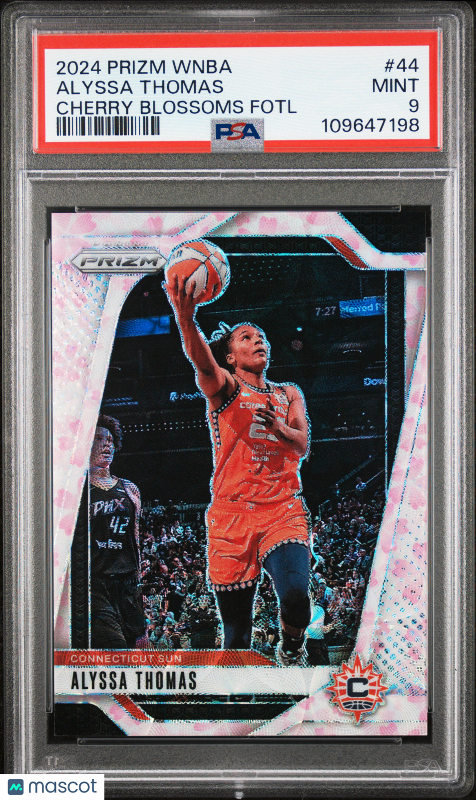 2024 Panini Prizm WNBA - Alyssa Thomas #44 - Cherry Blossoms FOTL - 19/20 - PSA