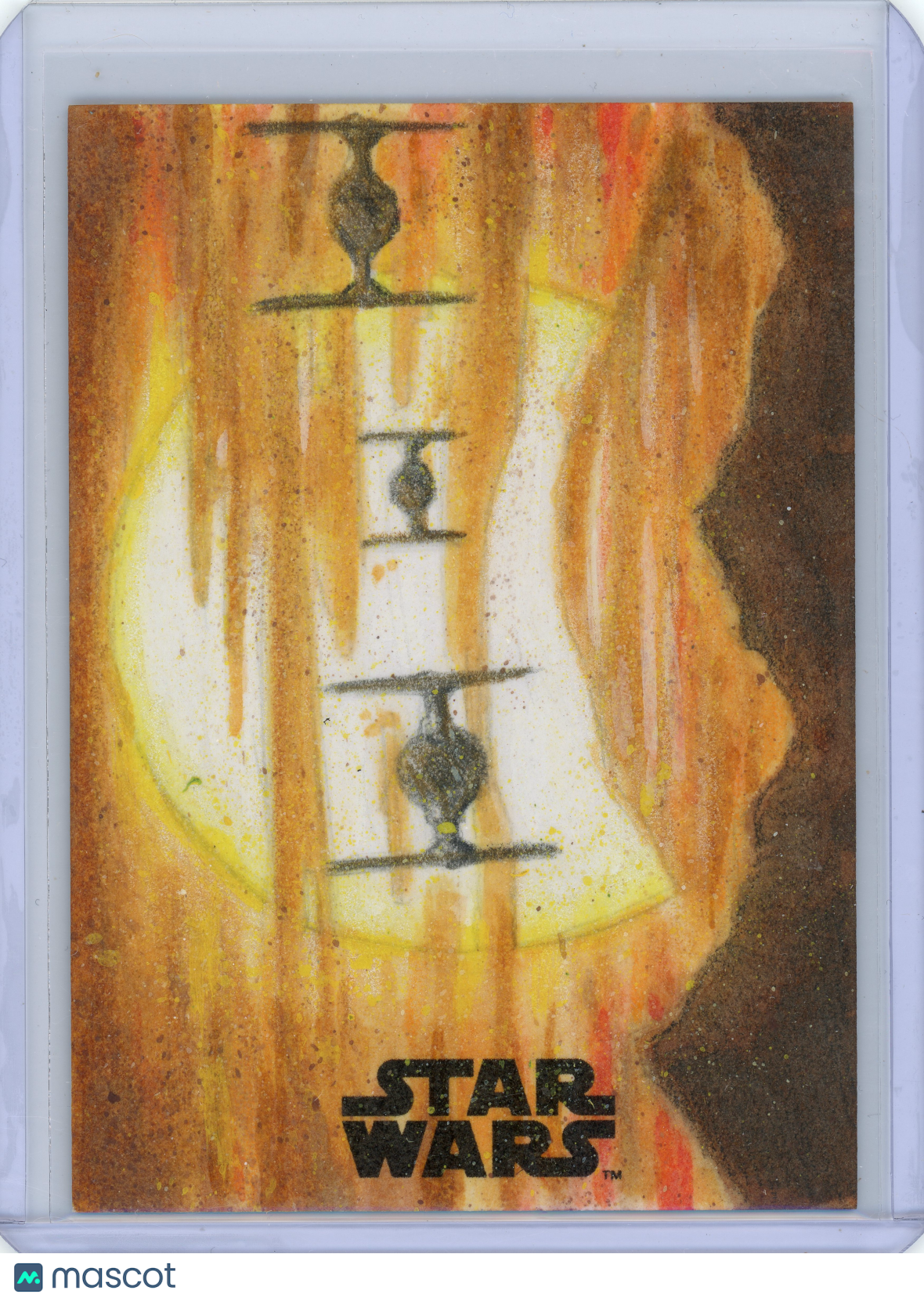2015 Topps Star Wars Sketch Card Matt Stewart Sketch