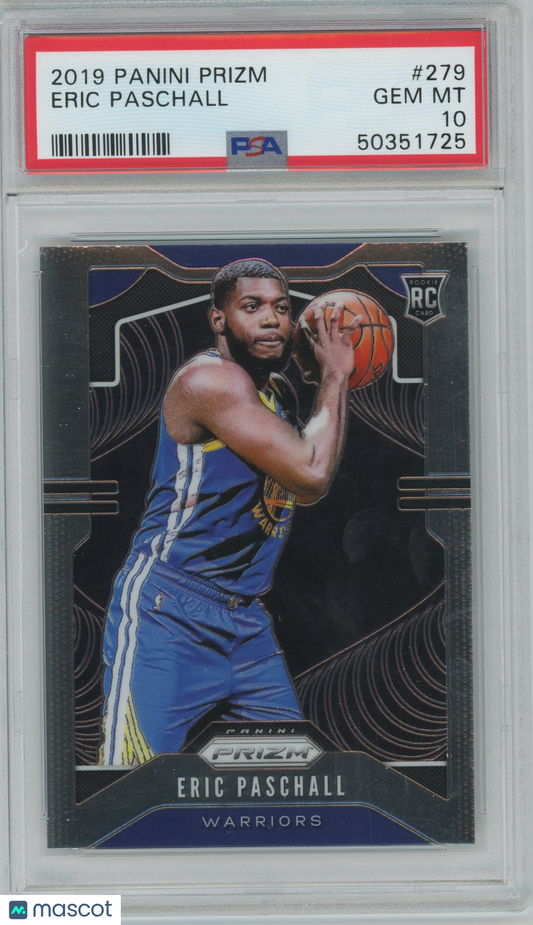 2019 Panini Prizm Eric Paschall ROOKIE #279 PSA 10