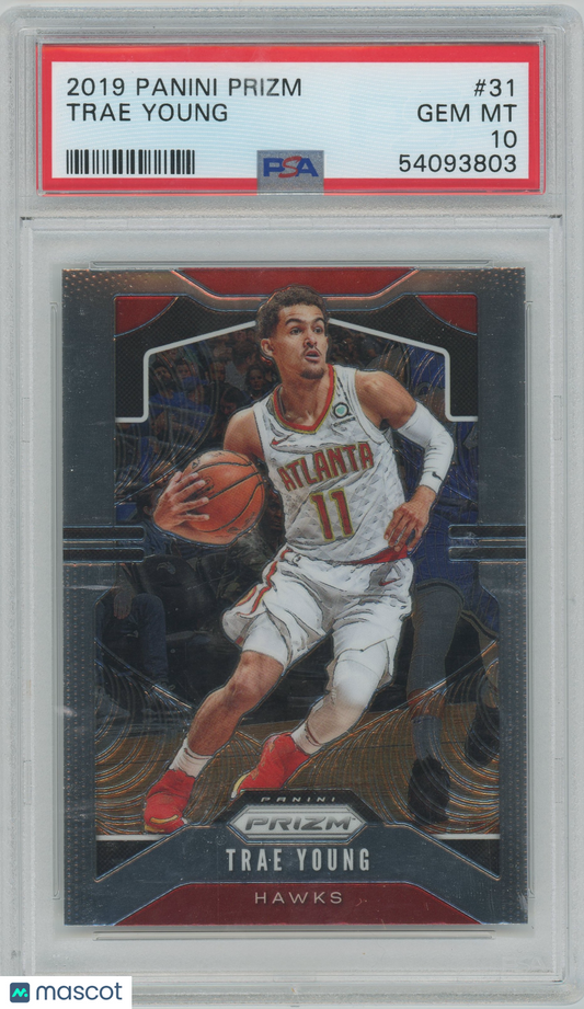 2019 Panini Prizm Trae Young #31 PSA 10