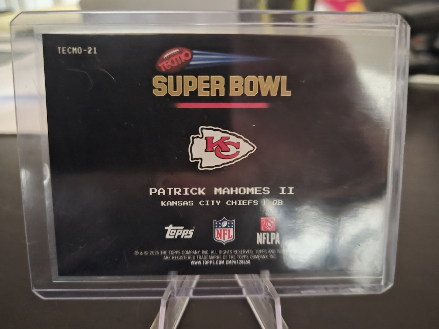 2025 Topps Chrome NFL - Patrick Mahomes II #TECMO-21 - Tecmo Bowl SSP