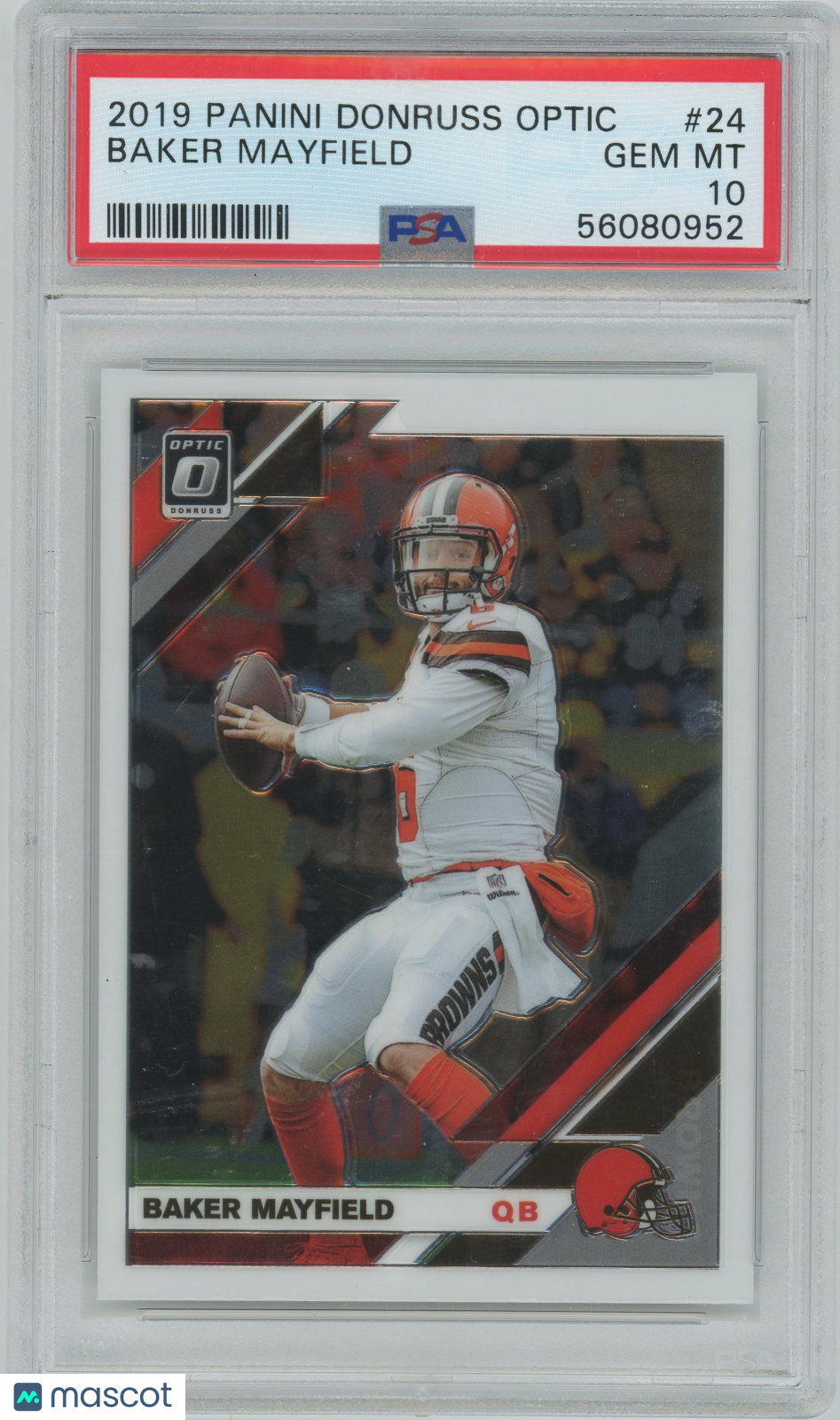 2019 Panini Donruss Optic Baker Mayfield #24 PSA 10