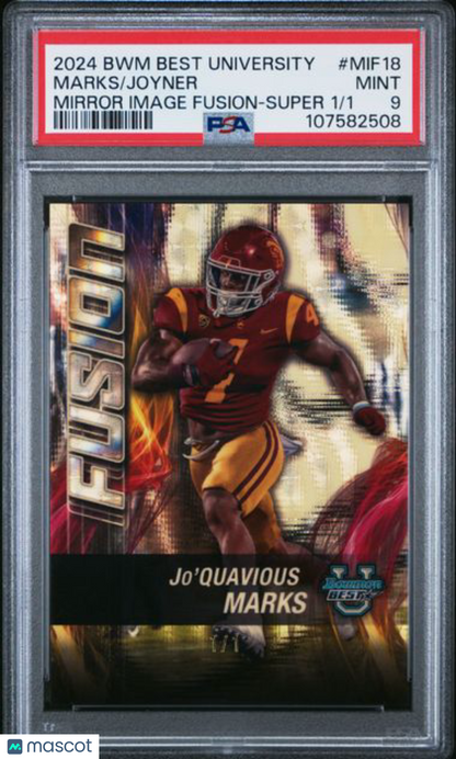 2024 Bowman U Best - Woody Marks + Quinten Joyner - 1/1 Superfractor - PSA - 1/1