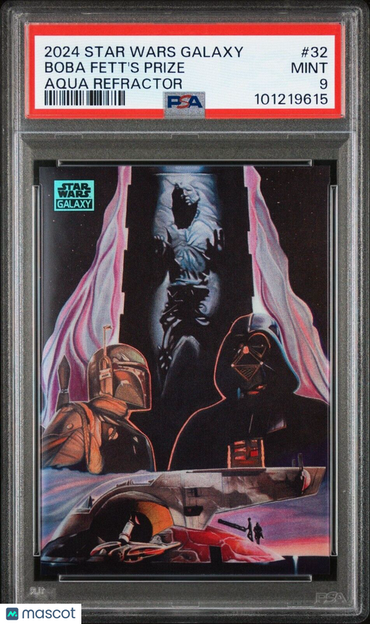 Star Wars Galaxy Boba Fett's Prize Numbered Short Print - /150 PSA 9 - /150