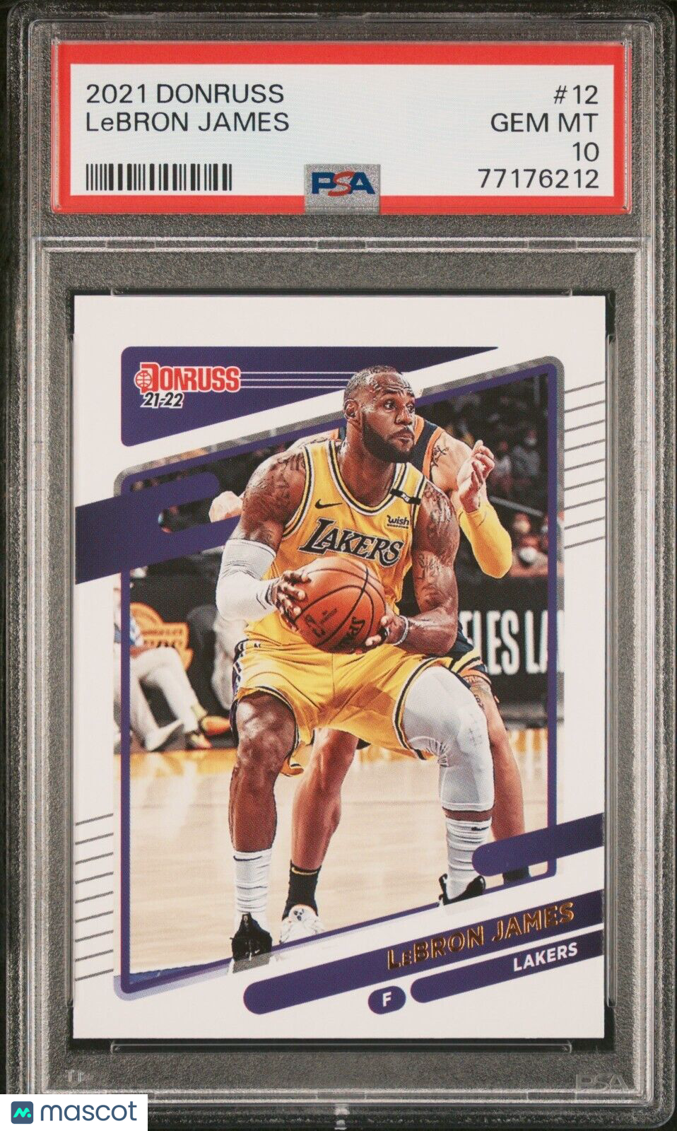 2021 Donruss LeBron James #12 Base Set PSA 10
