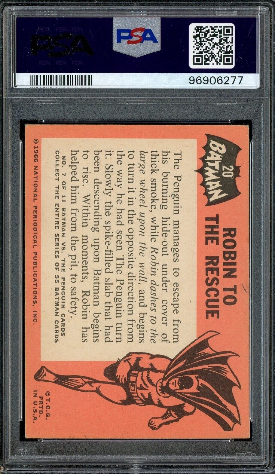 1966 Batman - BLACK BAT -#20 Robin to the Rescue - PSA 3