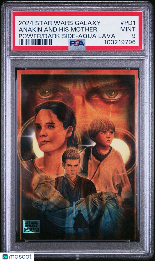 Star Wars Galaxy Hayden Christensen - Aqua Lava /175 -  PSA 9 - Aqua Lava /175