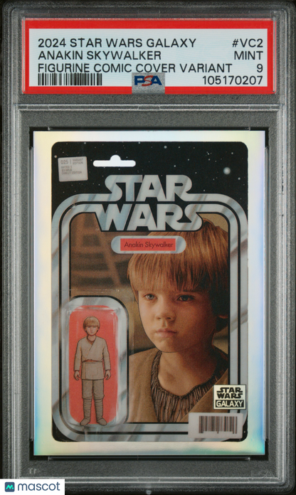 2024 Star Wars Galaxy- Anakin Skywalker SSP -#VC2 Comic Cover Variant SSP - PSA
