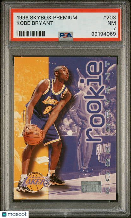 1996 Skybox Premium Kobe Bryant #203 PSA - ROOKIE