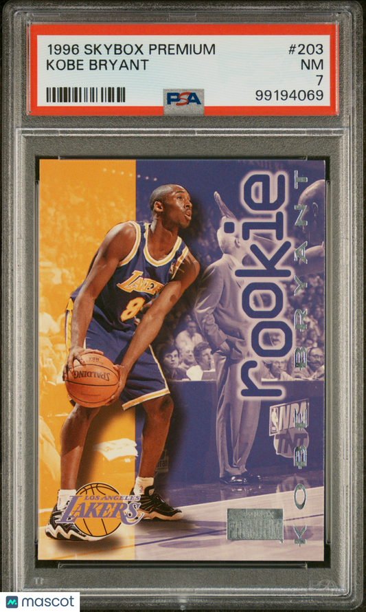 1996 Skybox Premium Kobe Bryant #203 PSA - ROOKIE