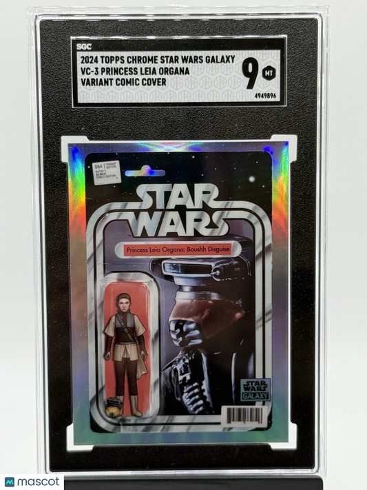 2024 Star Wars Galaxy- Princess Leia Organa SSP -#VC-3 Comic Variant SSP - SGC 9