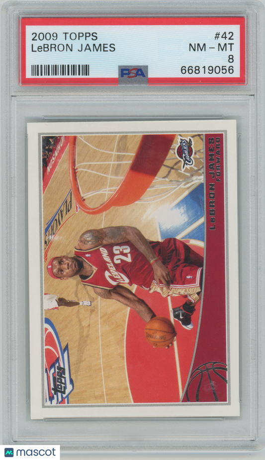2009 Topps - LeBron James #42 - PSA