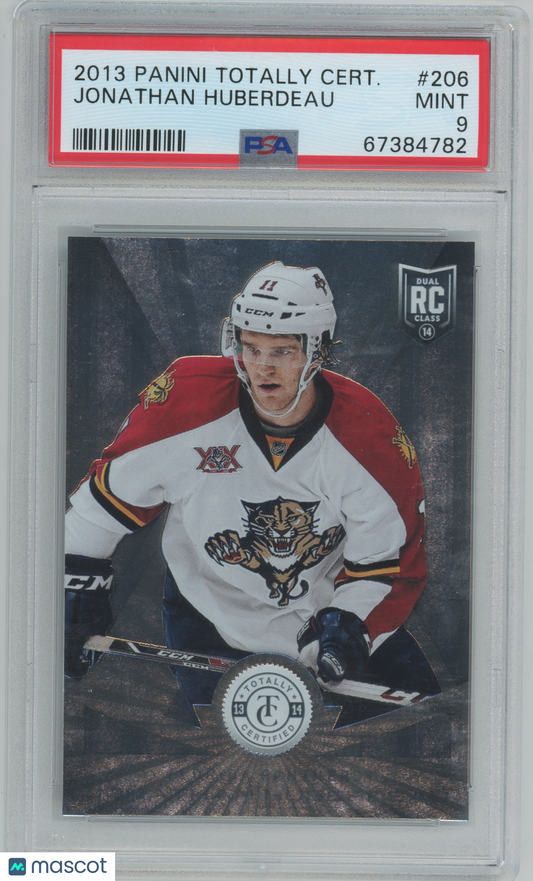 2013 Panini Totally Certified - Jonathan Huberdeau #206 - ROOKIE - PSA - ROOKIE