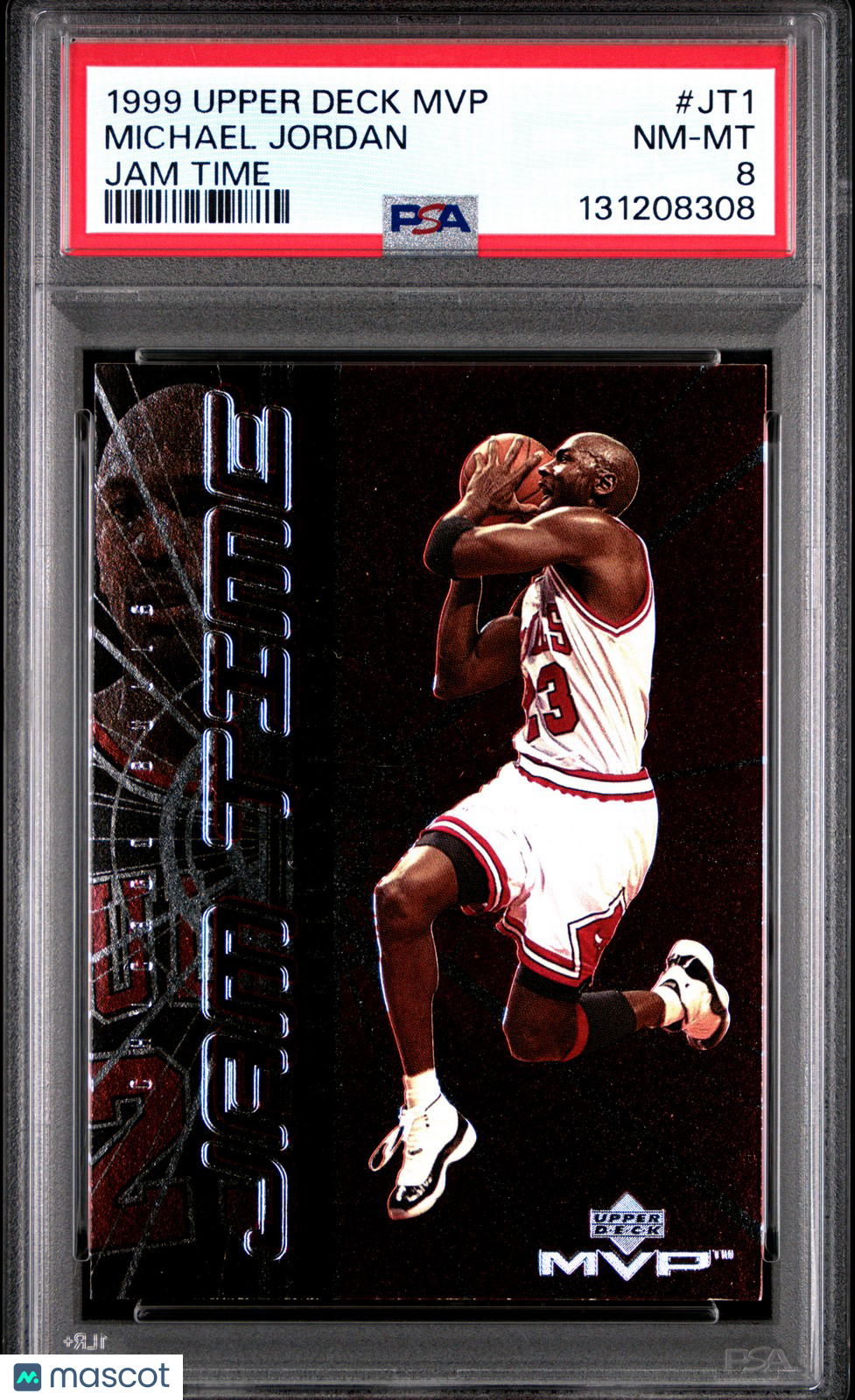 1999 Upper Deck MVP NBA - Michael Jordan #JT1 - Jam Time - PSA 8