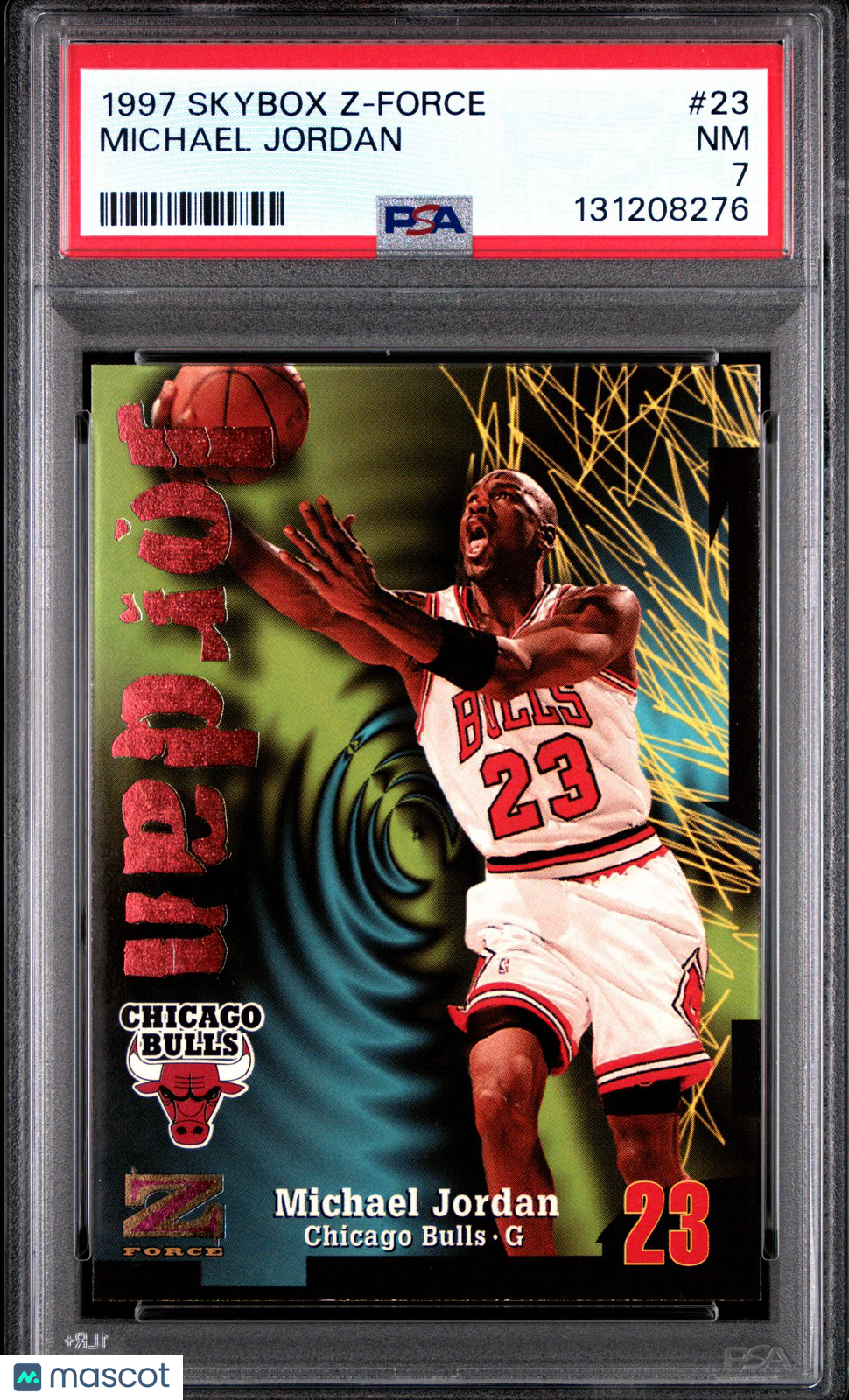 1997 SKYBOX Z-FORCE NBA - Michael Jordan #23 - PSA 7