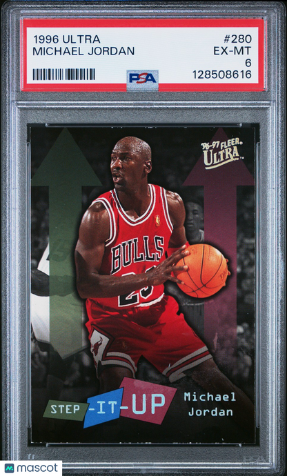 1996 ULTRA NBA - Michael Jordan #280 - PSA 6
