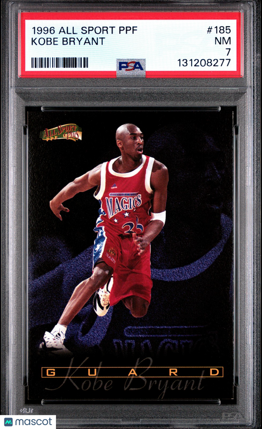 1996 SCORE BOARD ALL SPORT PPF - Kobe Bryant #185 - ROOKIE - PSA - ROOKIE