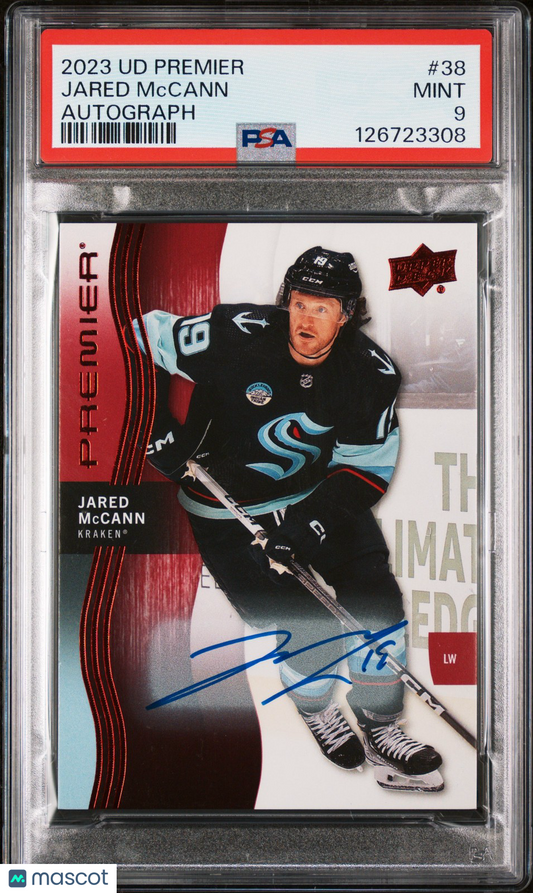 2023 Upper Deck Premier Hockey - Jared McCann - AUTOGRAPH - PSA - Premier Auto