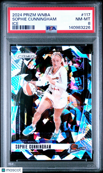 2024 Panini Prizm WNBA - Sophie Cunningham #117 - ICE - PSA - ICE