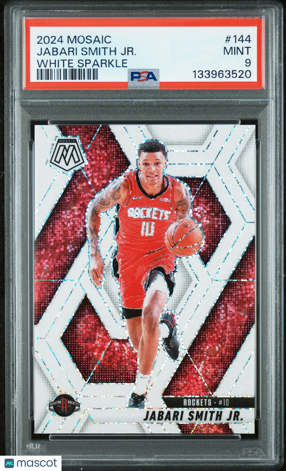 2024 Panini Mosaic NBA - JABARI SMITH JR. #144 - White Sparkle SSP - PSA - SSP