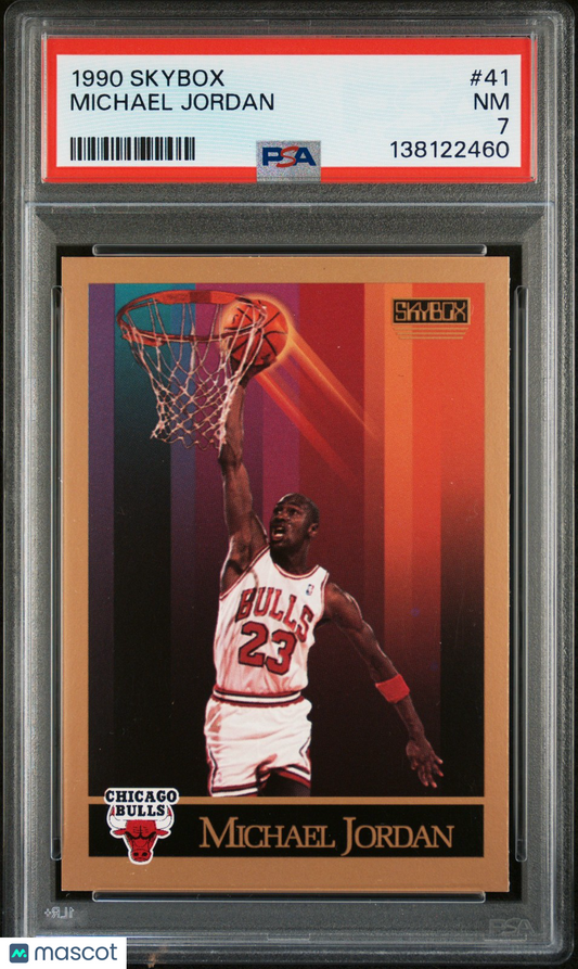 1990 Skybox NBA - Michael Jordan #41 - PSA 7