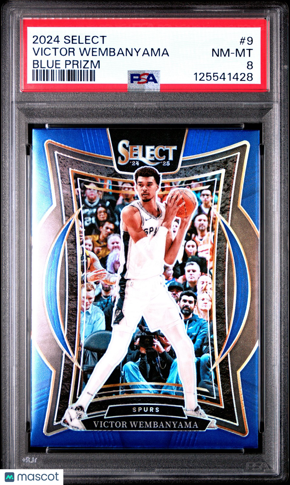 2024 Panini Select NBA - Victor Wembanyama #9 - BLUE PRIZM - PSA - BLUE PRIZM