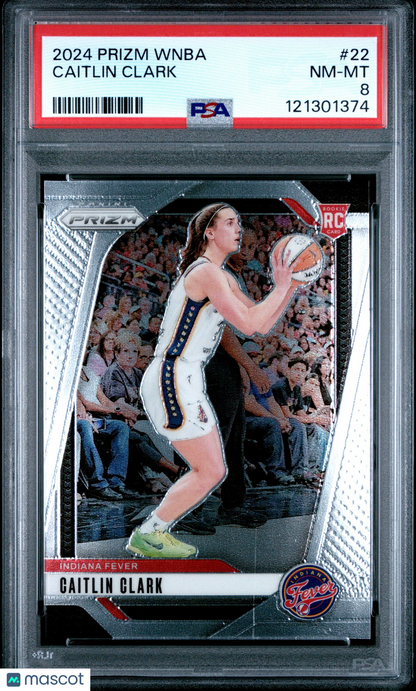2024 Panini Prizm WNBA - Caitlin Clark #22 - ROOKIE - PSA - ROOKIE