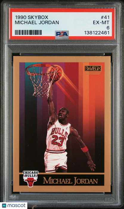 1990 Skybox NBA - Michael Jordan #41 - PSA 6