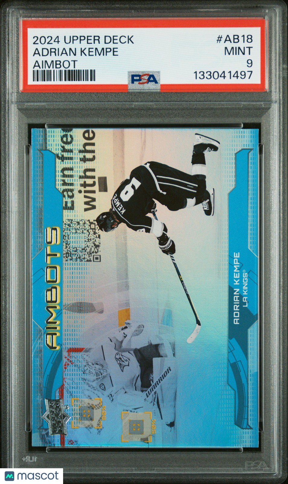 2024 Upper Deck Hockey - ADRIAN KEMPE #AB18 -  AIMBOT - PSA