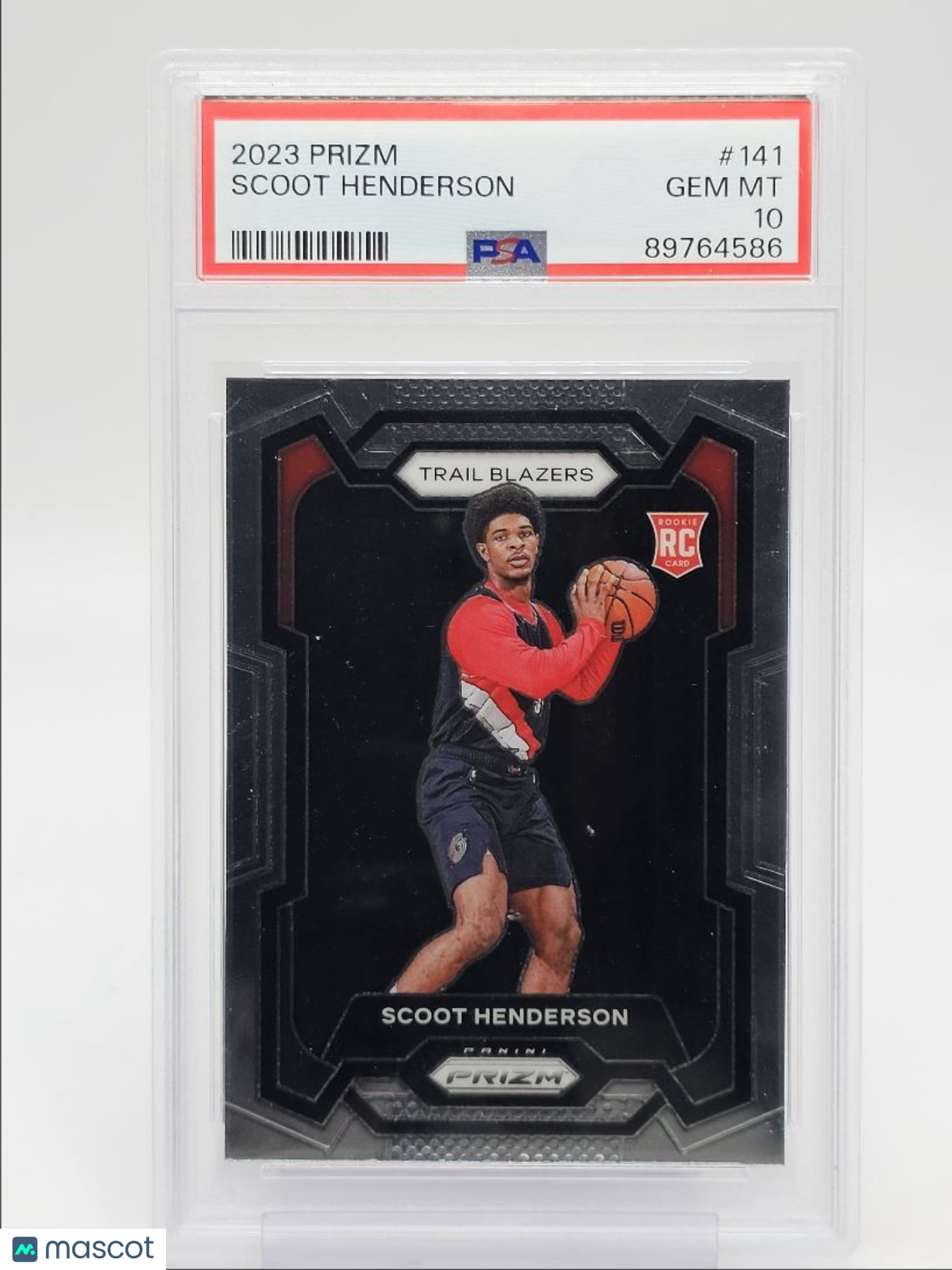 2023 Panini Prizm NBA - Scoot Henderson #141 b - ROOKIE - PSA 10
