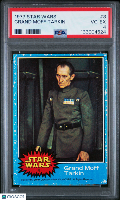 1977 Star Wars - Grand Moff Tarkin  #8 - PSA 4