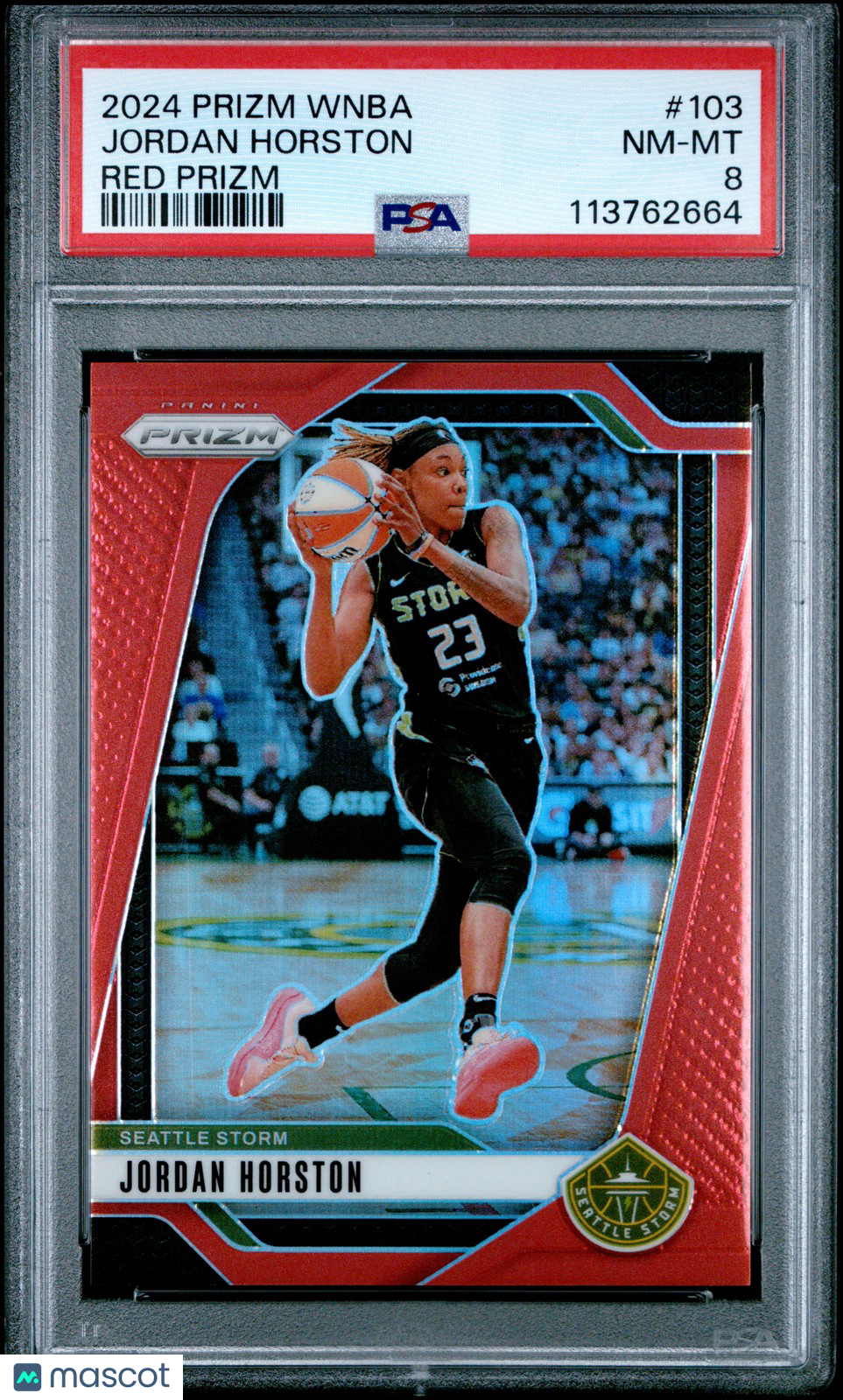 2024 Panini Prizm WNBA - JORDAN HORSTON #103 - Red Prizm /299 - PSA - /299