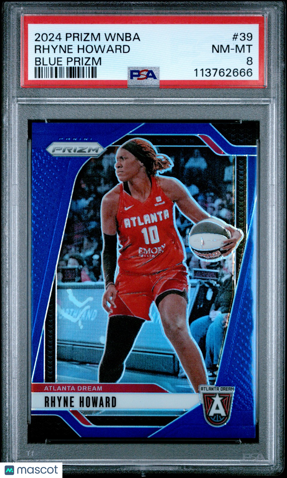 2024 Panini Prizm WNBA - RHYNE HOWARD #39 - Blue Prizm /199 - PSA - /199