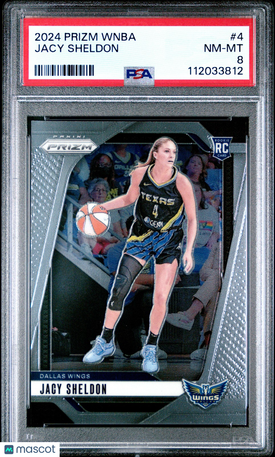 2024 Panini Prizm WNBA - JACY SHELDON #4 - Rookie - PSA 8 - ROOKIE