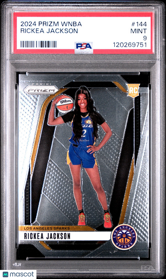 2024 Panini Prizm WNBA - RICKEA JACKSON #144 - PSA