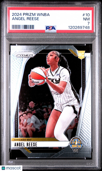 2024 Panini Prizm WNBA - ANGEL REESE #10 - Rookie - PSA 7 - ROOKIE