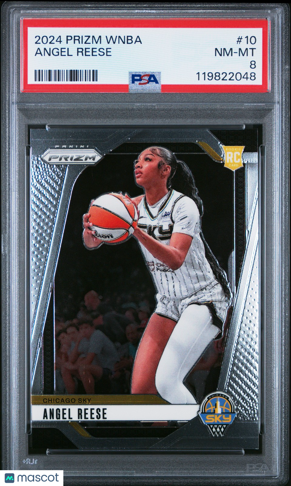 2024 Panini Prizm WNBA - ANGEL REESE #10 b - Rookie - PSA 8 - ROOKIE