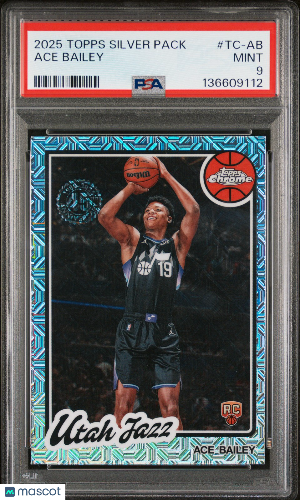 2025 Topps Silver Pack - ACE BAILEY #TC-AB - ROOKIE - PSA - ROOKIE