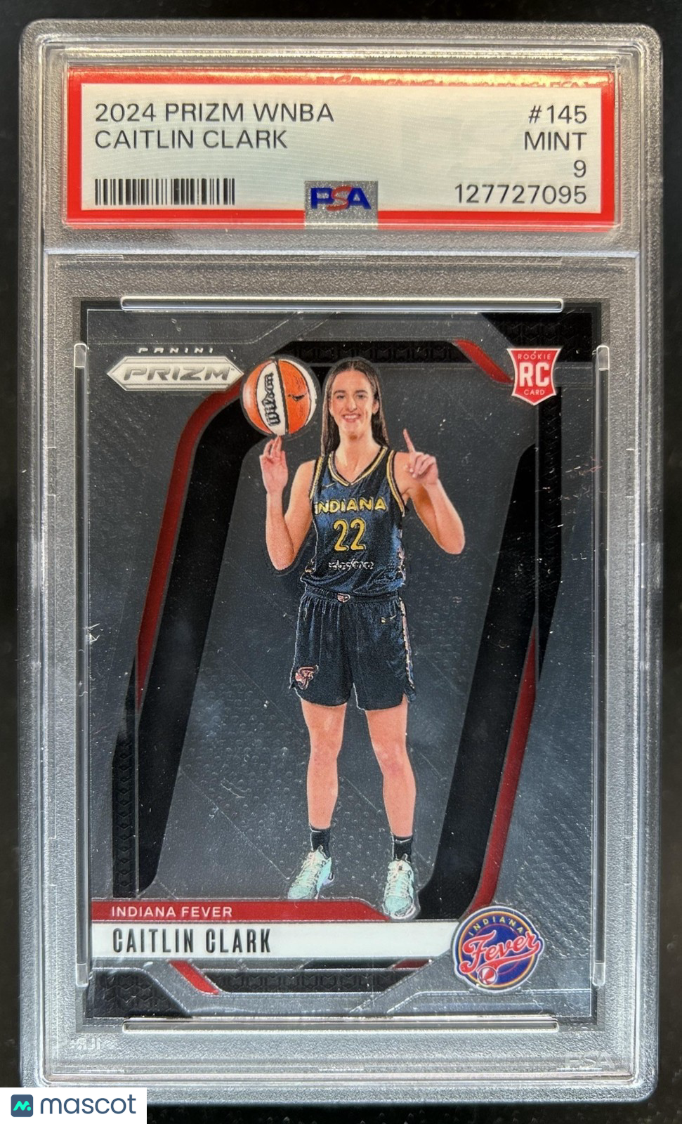 2024 Panini Prizm WNBA - Caitlin Clark RC Rookie #145 - Fever - PSA - ROOKIE