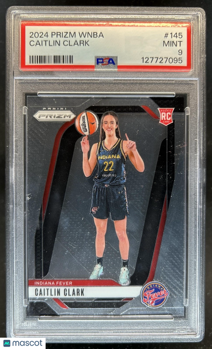 2024 Panini Prizm WNBA - Caitlin Clark RC Rookie #145 - Fever - PSA - ROOKIE